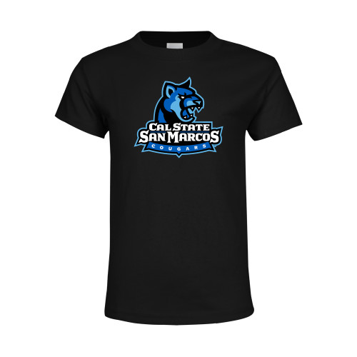  Youth Black T Shirt - Primary Logo