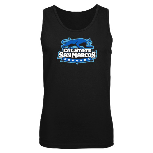  Black Tank Top - Secondary Logo