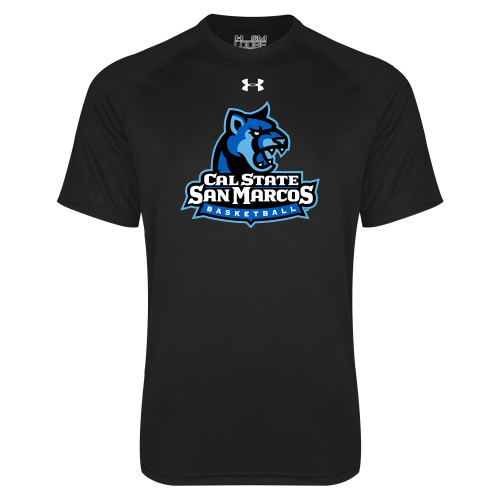  Under Armour Black Tech Tee - Basketball