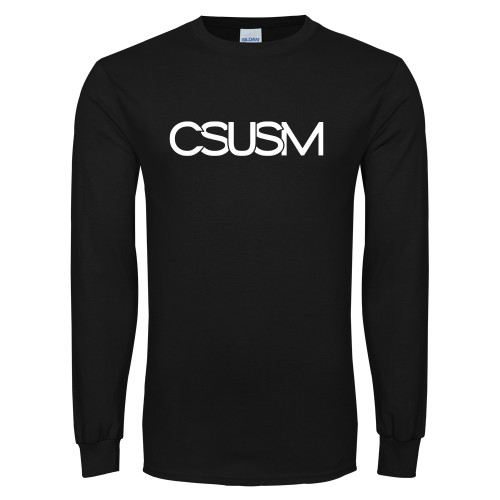  Black Long Sleeve T Shirt - CSUSM