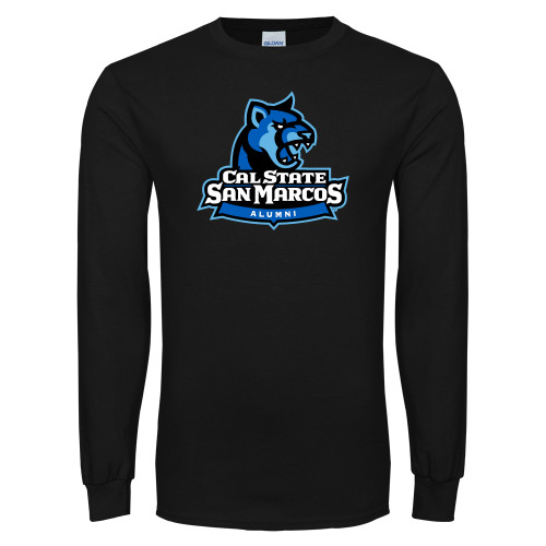  Black Long Sleeve T Shirt - Alumni