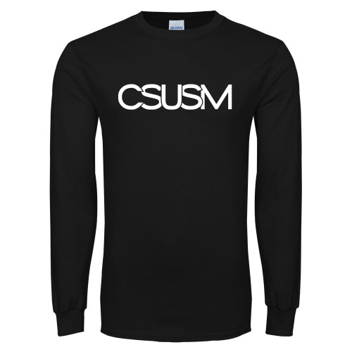  Black Long Sleeve T Shirt - CSUSM