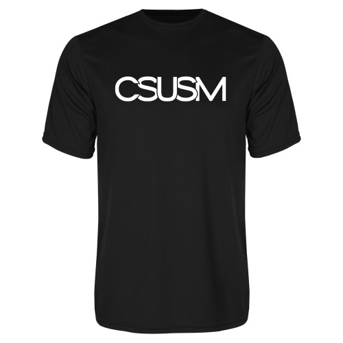  Black Performance Tee - CSUSM