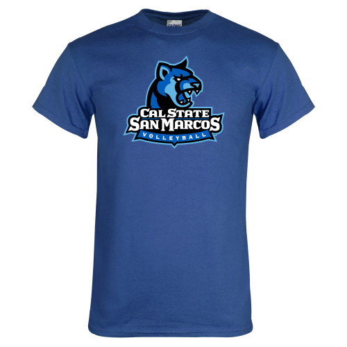  Royal T Shirt - Volleyball