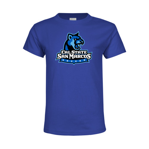  Youth Royal T Shirt - Soccer