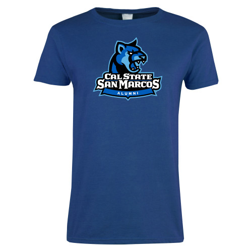  Womens Royal Short Sleeve Tee - Alumni