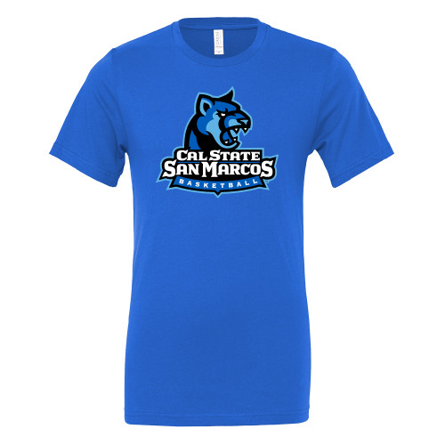  Bella + Canvas Royal Jersey Cotton T Shirt - Basketball
