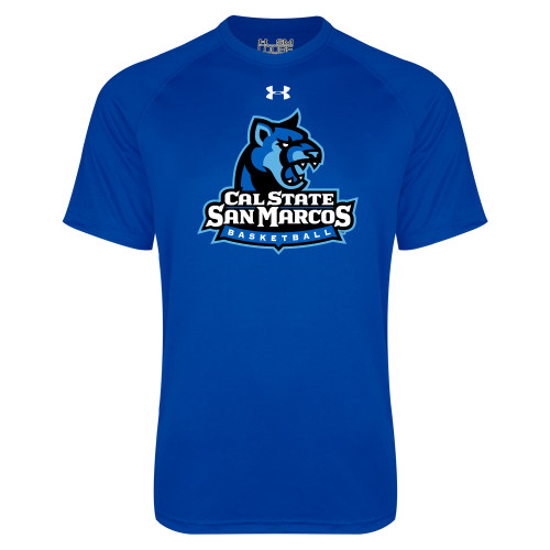  Under Armour Royal Tech Tee - Basketball