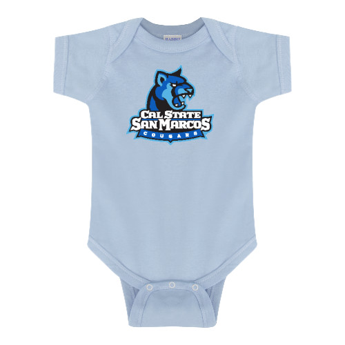  Light Blue Infant Onesie - Primary Logo