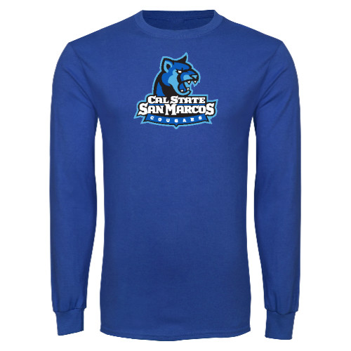  Royal Long Sleeve T Shirt - Primary Logo