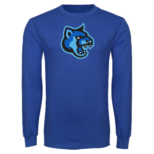  Royal Long Sleeve T Shirt - Cougar Head