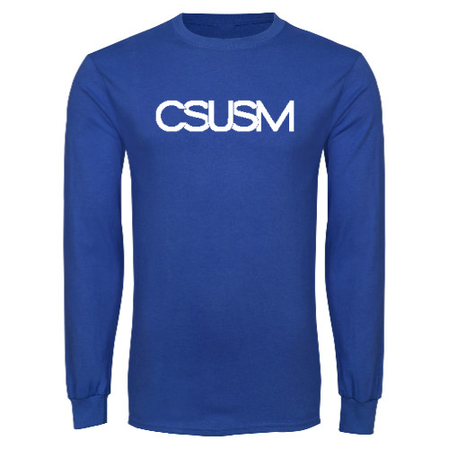  Royal Long Sleeve T Shirt - CSUSM