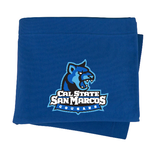  Royal Sweatshirt Blanket - Primary Logo