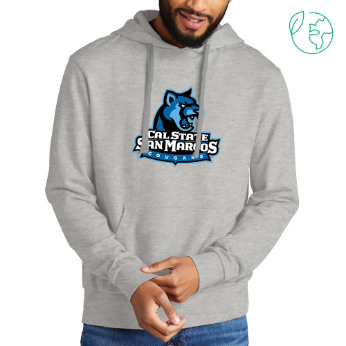  Allmade Light Grey Organic French Terry Pullover Hoodie - Primary Logo
