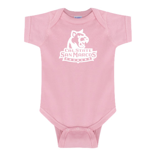  Light Pink Infant Onesie - Primary Logo