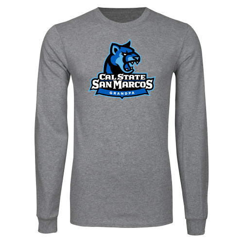  Grey Long Sleeve T Shirt - Grandpa