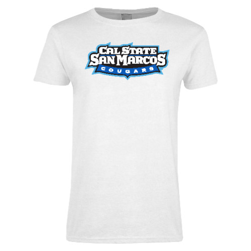 Main Image for  Womens White Short Sleeve Tee