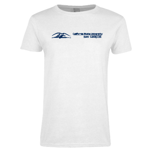 Main Image for  Womens White Short Sleeve Tee