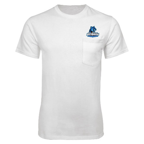 Main Image for  White T-Shirt w/Pocket