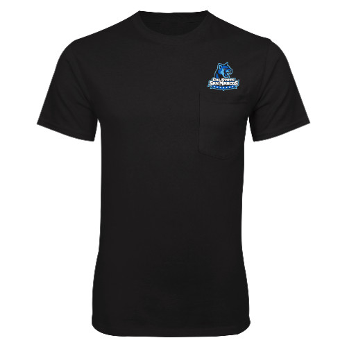 Main Image for  Black T Shirt w/Pocket