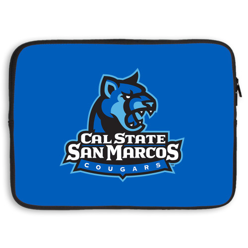  15 inch Neoprene Laptop Sleeve - Primary Logo