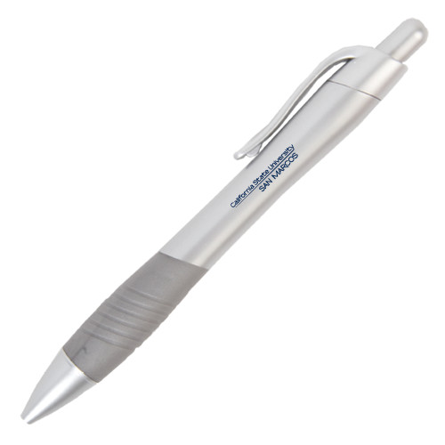  Metallic Mykonos Silver Pen - California State University San Marcos Word Mark