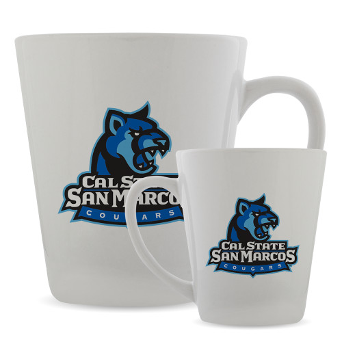  Full Color Latte Mug 12oz - Primary Logo
