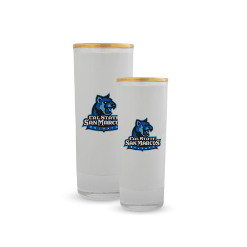  Full Color Glass Shooter 2oz - Primary Logo