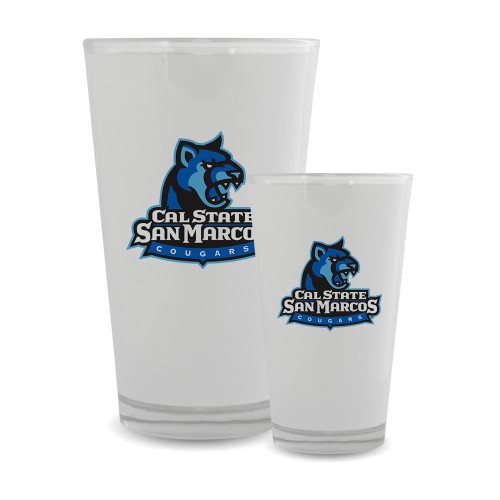  Full Color Glass 17oz - Primary Logo