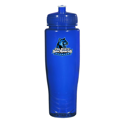  Spectrum Blue Sport Bottle 28oz - Primary Logo