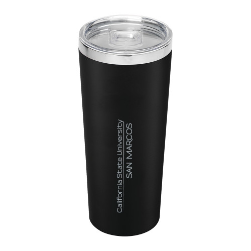  Thor Vacuum Insulated Black Tumbler 22oz - California State University San Marcos Word Mark Engraved