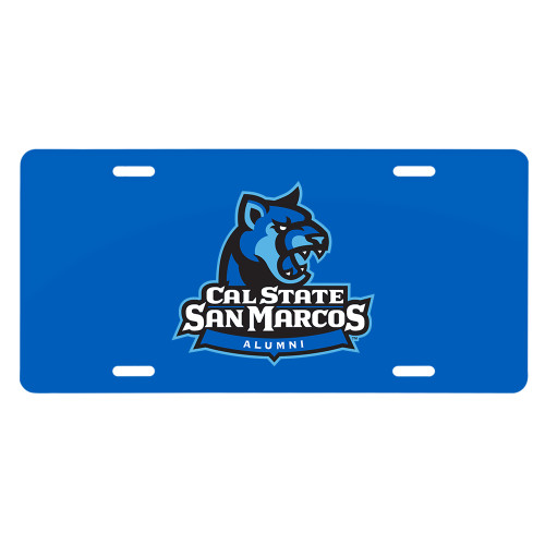  License Plate - Alumni