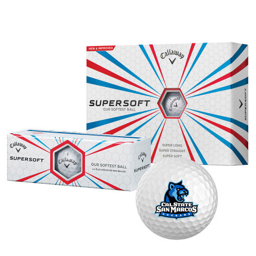  Callaway Supersoft Golf Balls 12/pkg - Primary Logo