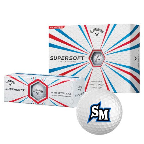  Callaway Supersoft Golf Balls 12/pkg - SM Primary Mark - CSUSM