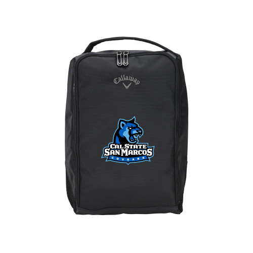  Callaway Clubhouse Black Golf Shoe Bag - Primary Logo