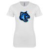 Thumbnail image for  Next Level Womens White Boyfriend Tee