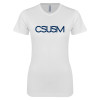 Thumbnail image for  Next Level Womens White Boyfriend Tee