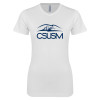 Thumbnail image for  Next Level Womens White Boyfriend Tee