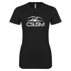 Thumbnail image for  Next Level Womens Black Boyfriend Tee