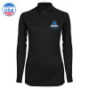 Thumbnail image for  Syntrel Womens Black Interlock 1/4 Zip