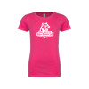 Thumbnail image for  Next Level Girls Fuchsia Fashion Fit T Shirt
