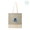 Thumbnail image for  Split Recycled Grey Cotton Twill Convention Tote