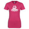 Thumbnail image for  Next Level Womens Fuchsia Boyfriend Tee