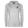 Thumbnail image for  Womens White Sport Wick Stretch Full Zip Jacket