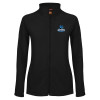 Thumbnail image for  Womens Black Fleece Full Zip Jacket