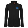 Thumbnail image for  Womens Black Fleece Full Zip Jacket