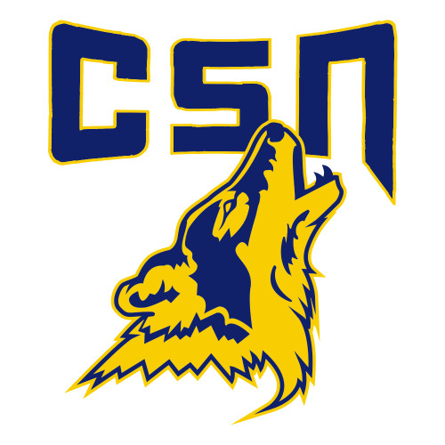  Large Decal - College of Southern Nevada CSN With Mascot