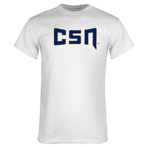  White T Shirt - College of Southern Nevada CSN