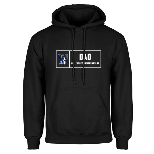  Black Fleece Hoodie - College of Southern Nevada Dad