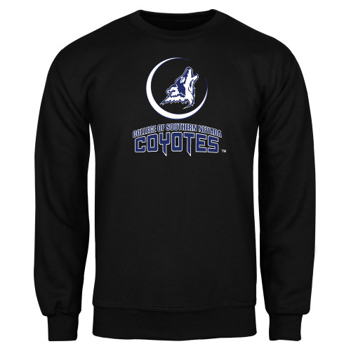  Black Fleece Crew - College of Southern Nevada Mascot Wordmark Stacked